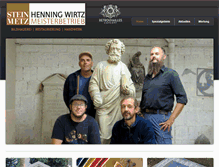 Tablet Screenshot of henning-wirtz.de